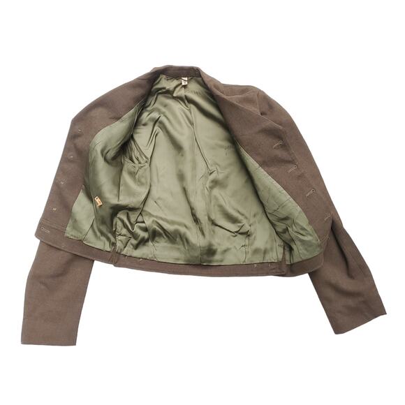 Vtg Men's 38 US Army WWII Korea War Wool Field Ike Jacket 1950 1951 MIL-J-10801 - Picture 9 of 13